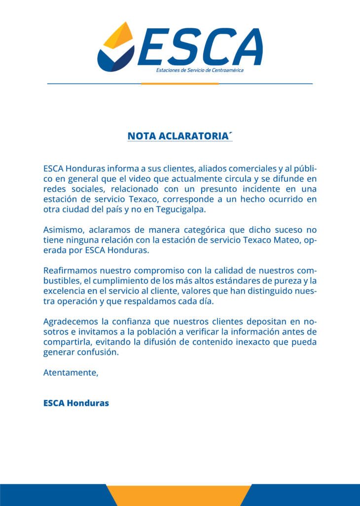 Nota Aclaratoria
